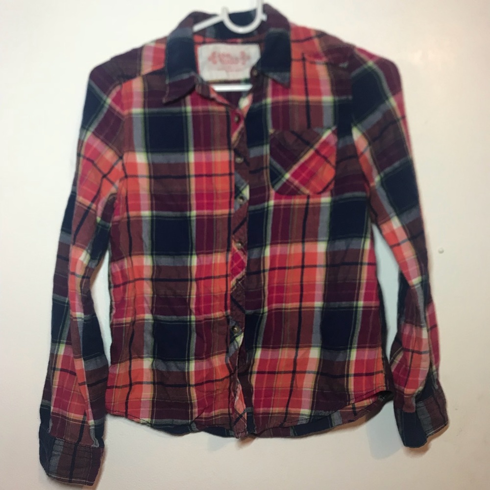 Red Flannel Girls Shirt